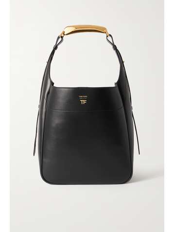 TOM FORD Loop medium leather shoulder bag