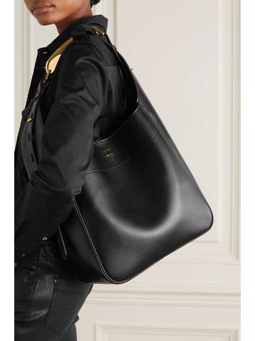 TOM FORD Loop medium leather shoulder bag