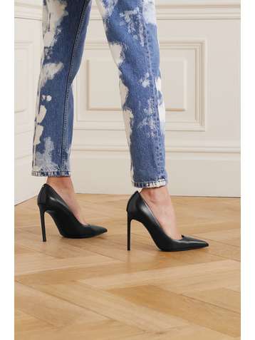 TOM FORD T Screw Pumps aus Leder