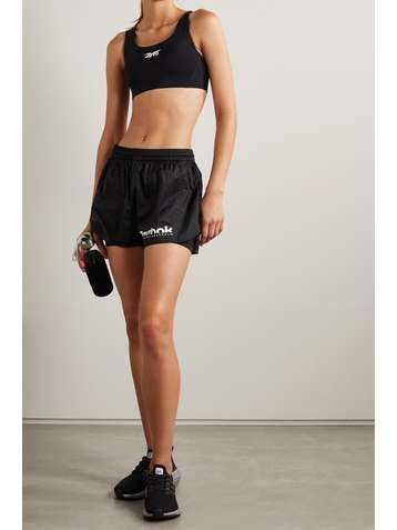 REEBOK X VICTORIA BECKHAM Short en tissu technique imprimé