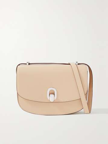 SAVETTE Tondo 22 leather shoulder bag