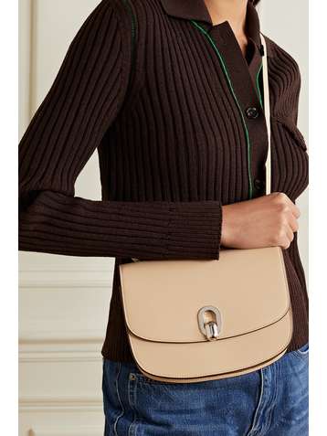 SAVETTE Tondo 22 leather shoulder bag