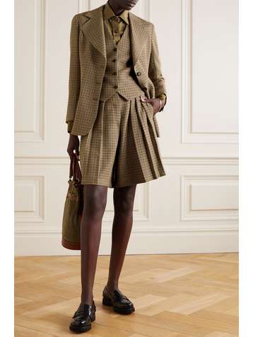 GIULIVA HERITAGE The Andrea houndstooth vest