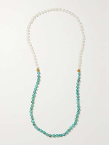 EMILY P. WHEELER + NET SUSTAIN 18-karat recycled gold multi-stone necklace