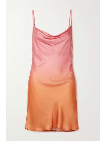 LOVE STORIES Mango Nachthemd aus Satin mit Farbverlauf