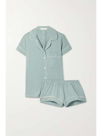 EBERJEY Gisele Pyjama aus Stretch-Modal-Jersey