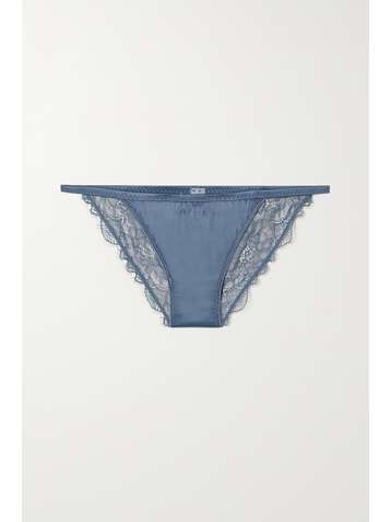 LOVE STORIES Wild Rose Höschen aus Spitze und Satin