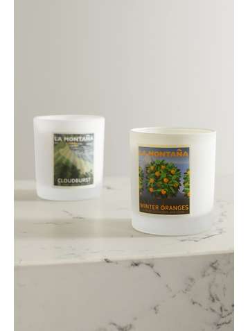 LA MONTAÑA Bougie parfumée Winter Oranges, 220 g