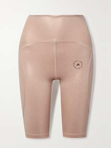 ADIDAS BY STELLA MCCARTNEY Short en Primegreen recyclé métallisé - NET SUSTAIN