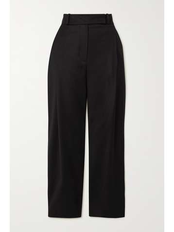 TOTÊME Pantalon en laine mélangée à plis