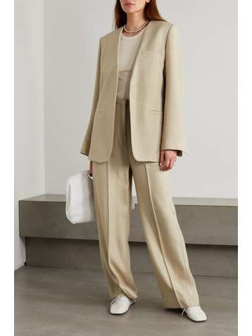 TOTÊME Wool-blend twill blazer