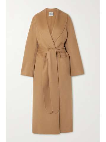 TOTÊME Belted wool coat