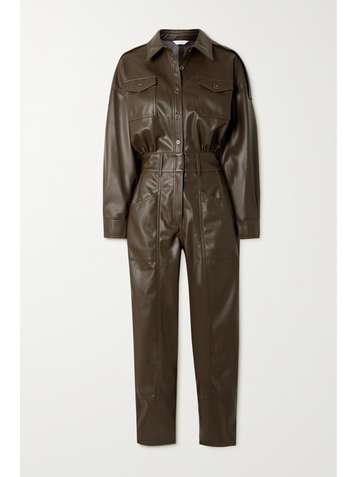 LVIR Faux leather jumpsuit