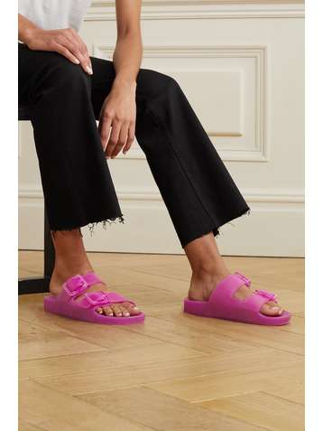 BALENCIAGA Mallorca Pantoletten aus Gummi