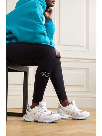 BALENCIAGA Track Sneakers aus Mesh und Gummi mit Logodetail