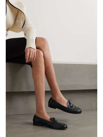 TOTÊME The Rounded leather loafers