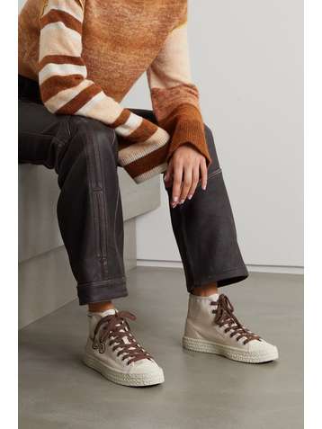 ACNE STUDIOS Ballow Sneakers aus Baumwoll-Canvas mit Print
