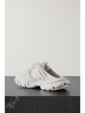 BALENCIAGA Track Mule Sneakers aus Mesh und Gummi mit Logoprint