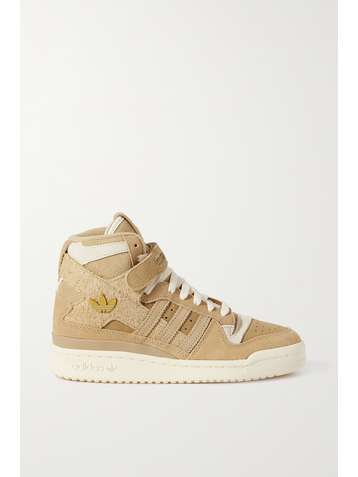 ADIDAS ORIGINALS Forum suede high-top sneakers