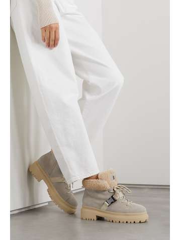 BOGNER Chesa Alpina shearling-lined suede ankle boots