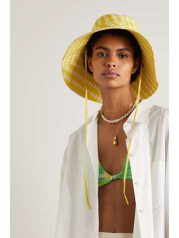 MARYJANE CLAVEROL Bob en toile de coton vichy Bridget