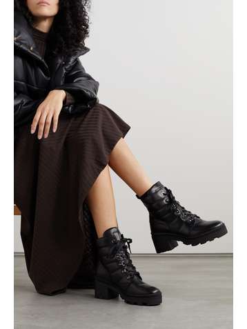 BOGNER Belgrade quilted leather ankle boots