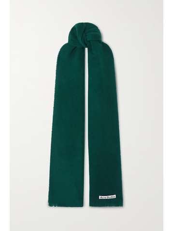 ACNE STUDIOS Vernon fringed wool scarf