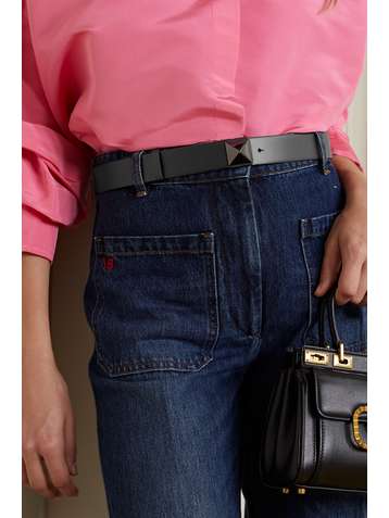 VALENTINO Valentino Garavani Roman Stud leather belt