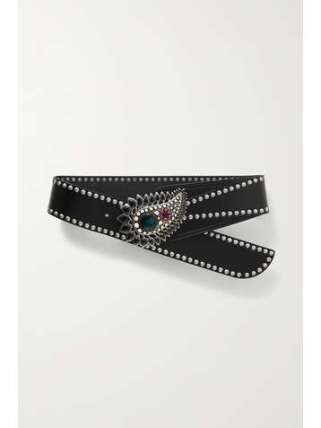 ISABEL MARANT Ceinture en cuir à ornements Aliette