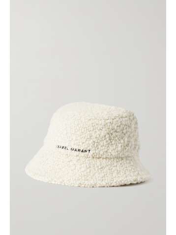 ISABEL MARANT Denji embroidered bouclé bucket hat