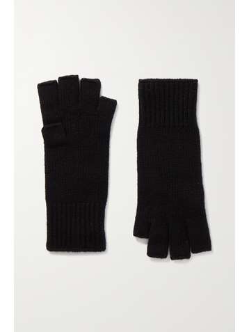KHAITE Kai cashmere fingerless gloves