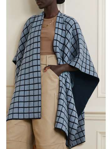 MADELEINE THOMPSON Scuol reversible wool and cashmere-blend wrap