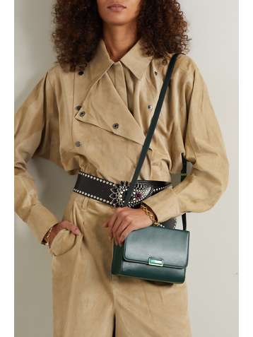 ISABEL MARANT Caissie leather shoulder bag