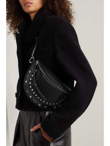 ISABEL MARANT Sac ceinture en cuir à clous Skano