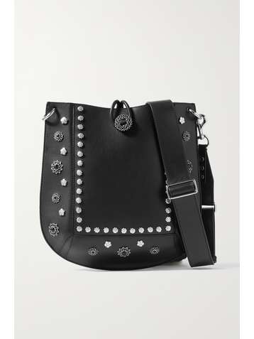 ISABEL MARANT Oskan studded leather shoulder bag