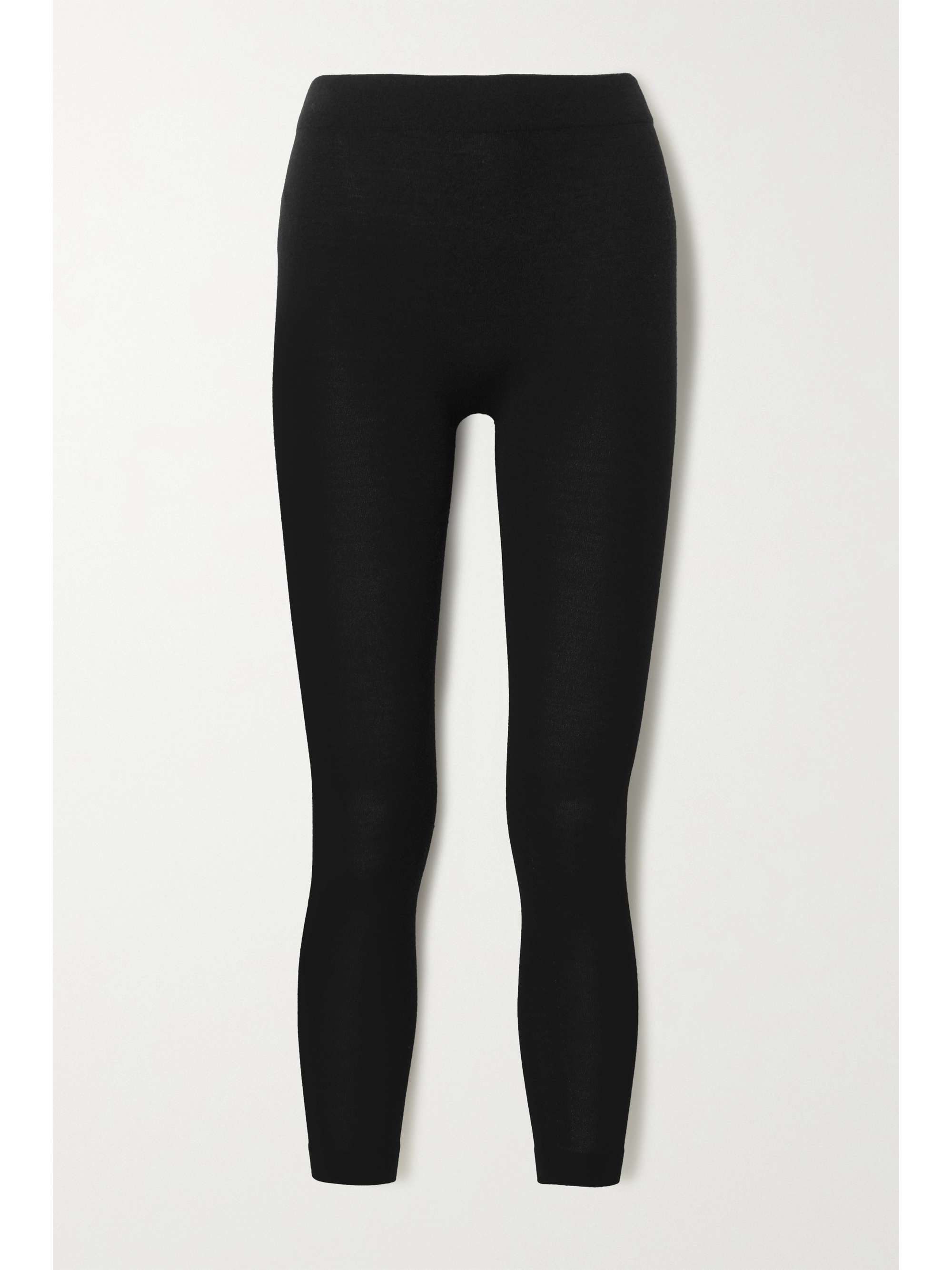 Black Modal-blend jersey leggings 