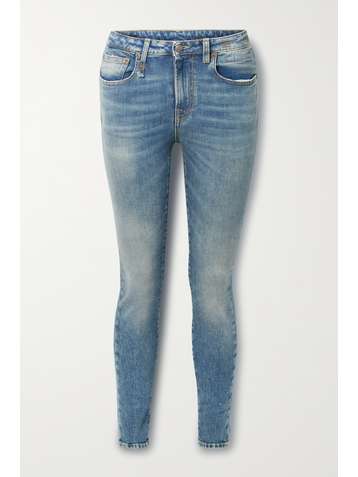 R13 Alison cropped high-rise skinny jeans