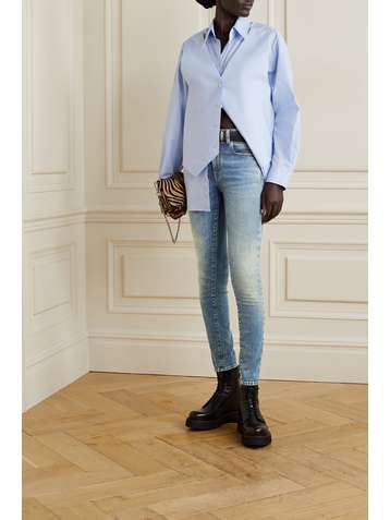 R13 Alison cropped high-rise skinny jeans