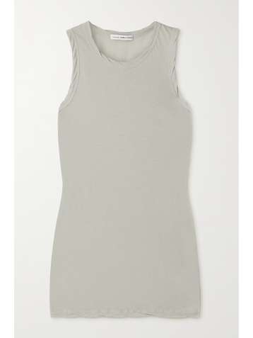 JAMES PERSE Slub cotton-jersey tank