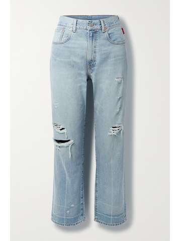 DENIMIST Jean boyfriend effet vieilli