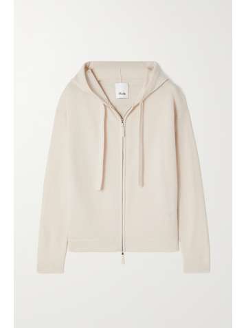 ALLUDE Kapuzenjacke aus einer Woll-Kaschmirmischung