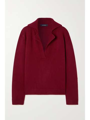 LISA YANG Celeste cashmere polo sweater