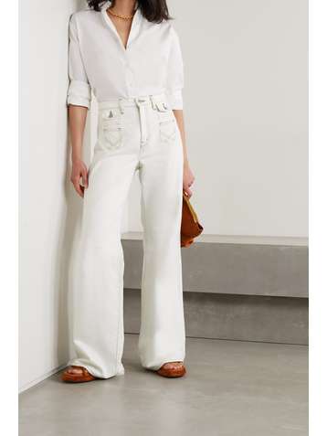 NILI LOTAN Brittany high-rise flared jeans