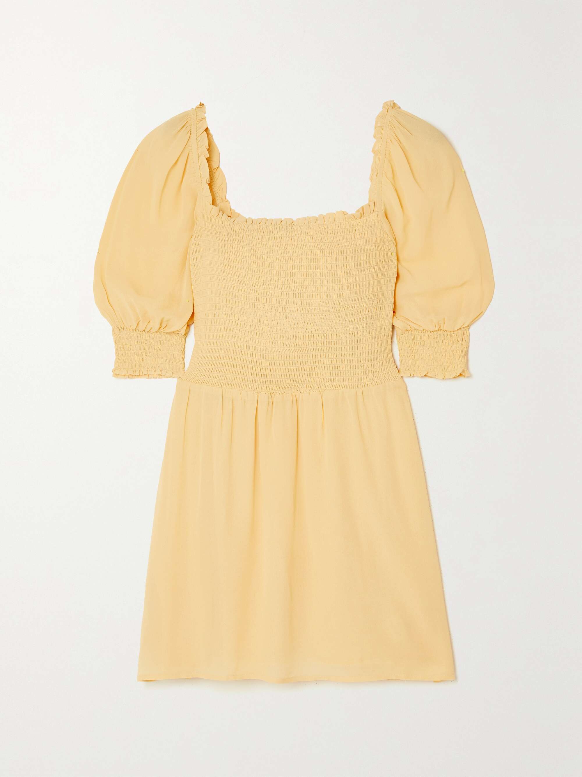 crepe mini dress | REFORMATION 