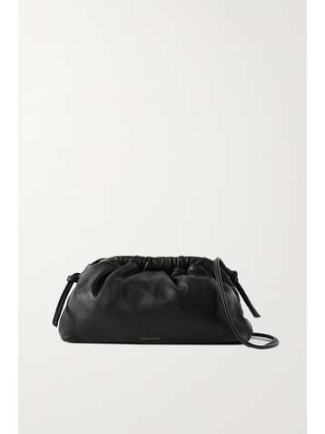 MANSUR GAVRIEL Pochette en cuir à fronces Cloud Mini