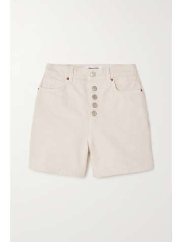REFORMATION + NET SUSTAIN Amy organic denim shorts