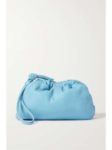 MANSUR GAVRIEL Pochette en cuir à fronces Cloud Wristlet Mini