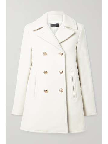 NILI LOTAN Cash double-breasted wool coat