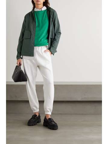 RAINS Hooded shell coat