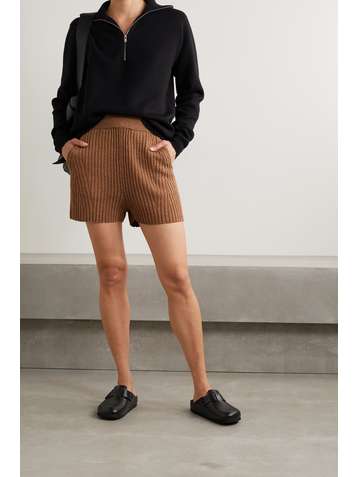 RAG & BONE Maxine Shorts aus einer gerippten Merinowollmischung